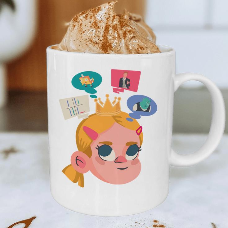 Meme Queen In Silence Introvert Anti People Antisocial Quiet Graphic Print Coffee Mug