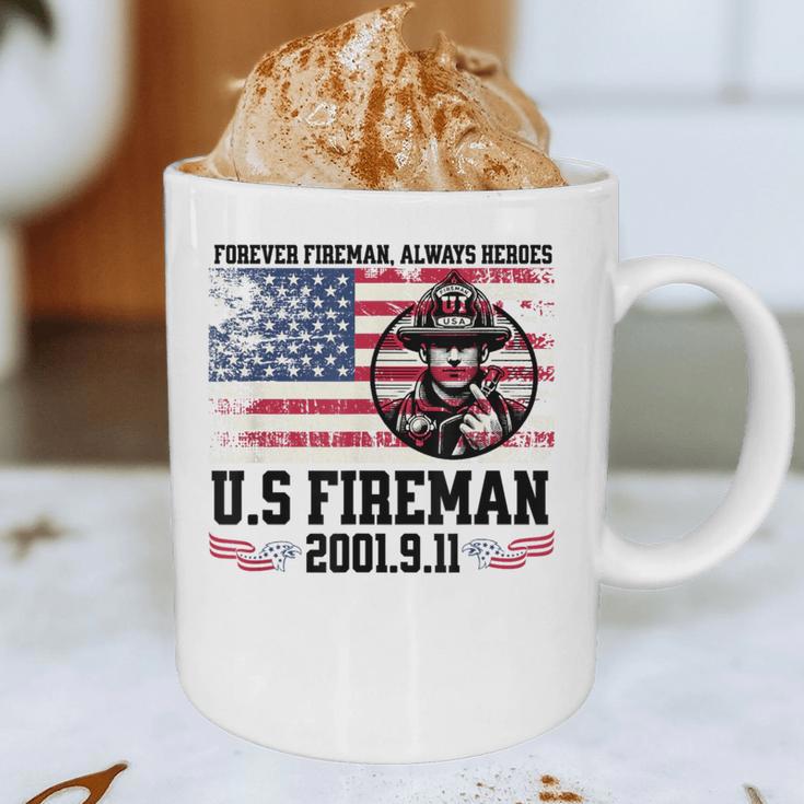 In Memory And Honor Of Firefighters Remembering 911 Graphic Print Coffee Mug In Memory And Honor Of Firefighters Remembering 911 Graphic Print Coffee Mug