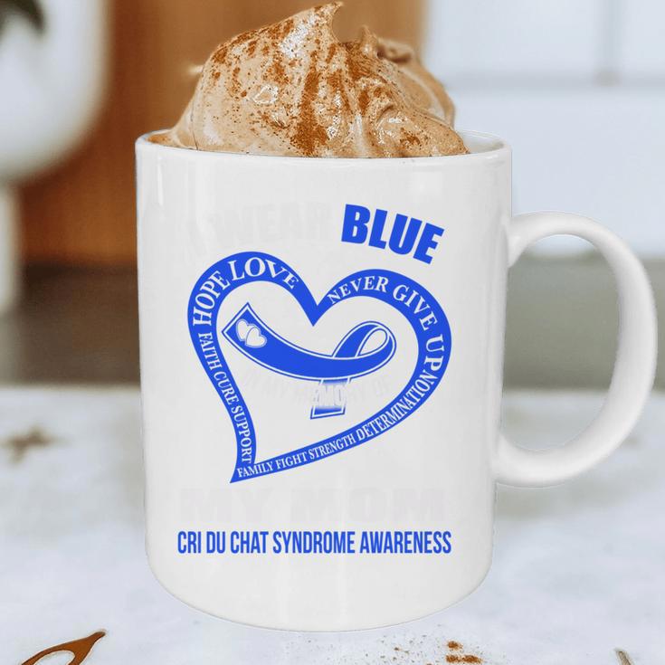 In My Memory Of My Mom CRI DU CHAT SYNDROME AWARENESS Graphic Print Coffee Mug In My Memory Of My Mom CRI DU CHAT SYNDROME AWARENESS Graphic Print Coffee Mug