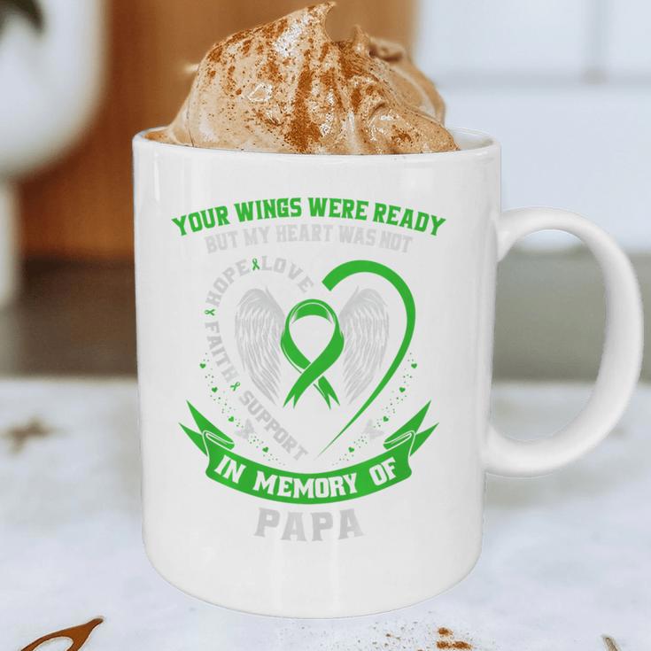 In Memory Of Papa Non Hodgkins Lymphoma Awareness Cancer Premium Graphic Print Coffee Mug In Memory Of Papa Non Hodgkins Lymphoma Awareness Cancer Premium Graphic Print Coffee Mug