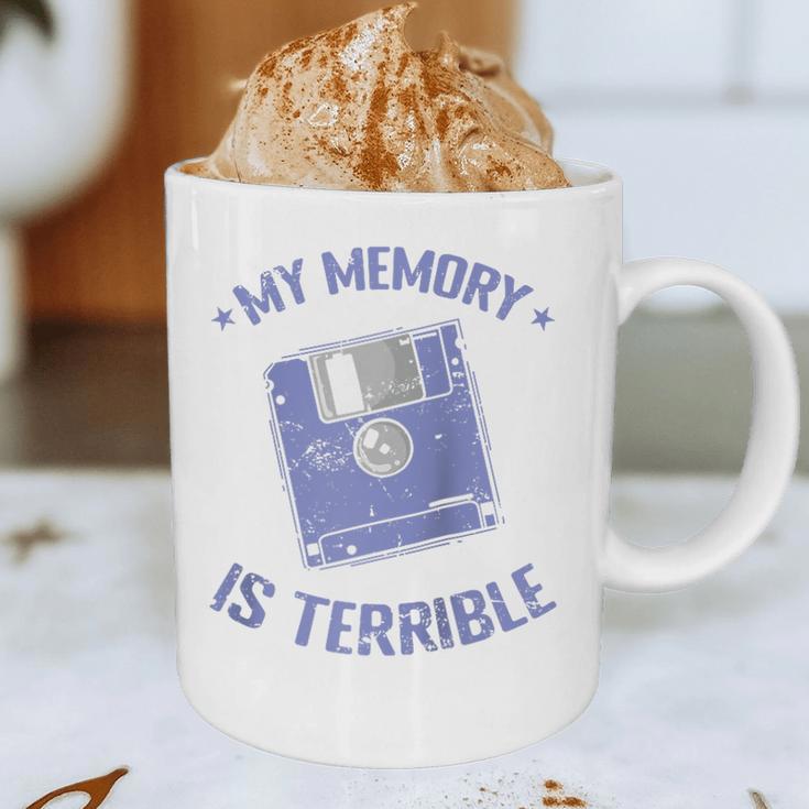 My Memory Is Terrible Floppy Diskette Memory Module Raglan Baseball Tee Graphic Print Coffee Mug My Memory Is Terrible Floppy Diskette Memory Module Raglan Baseball Tee Graphic Print Coffee Mug