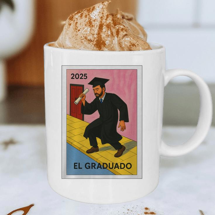 Mexican For Graduation 2025 El Graduado Premium Tri-Blend Graphic Print Coffee Mug