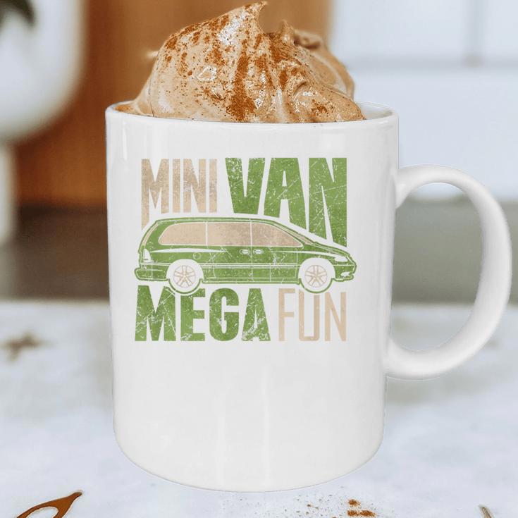 Mini Van Mega Fun Mom Dad T-Shirt Graphic Print Coffee Mug