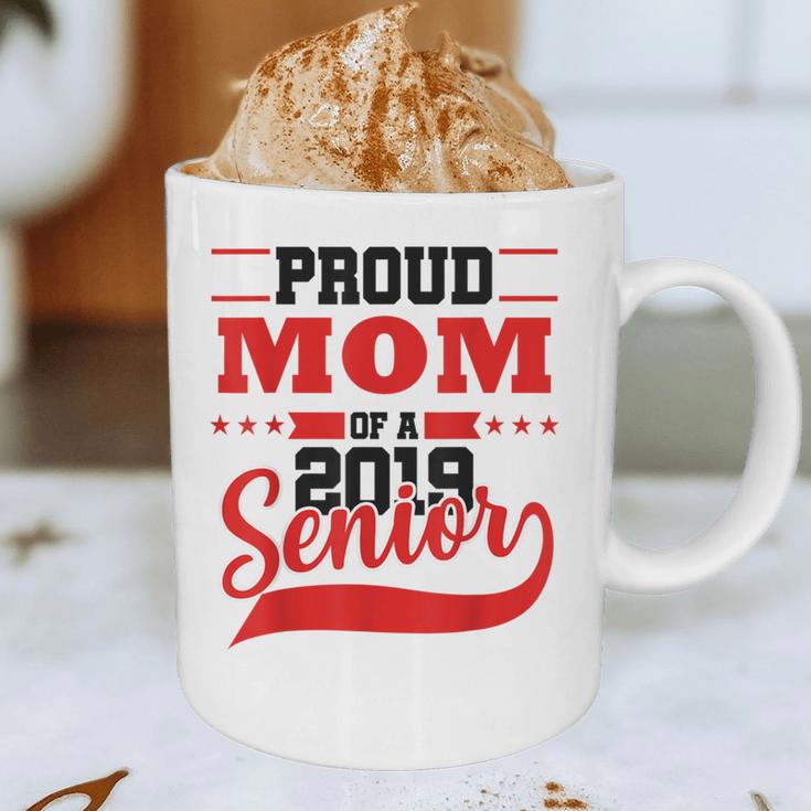 Mom Class Of 2019 Senior Graduation T-Shirt High School Graphic Print Coffee Mug