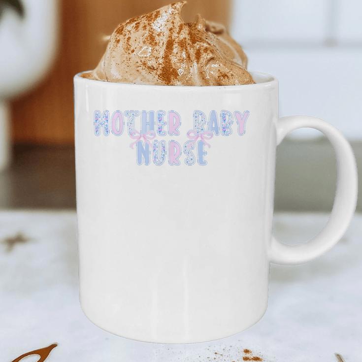 Mother Baby Nurse Postpartum Mom Nursing Graduation Graphic Print Coffee Mug