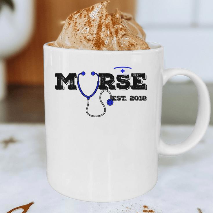Murse Est 2018 Male Nurse Graduation Graphic Print Coffee Mug