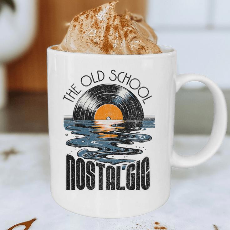 Music Old School Nostalgia Record Premium Tri-Blend Graphic Print Coffee Mug Music Old School Nostalgia Record Premium Tri-Blend Graphic Print Coffee Mug