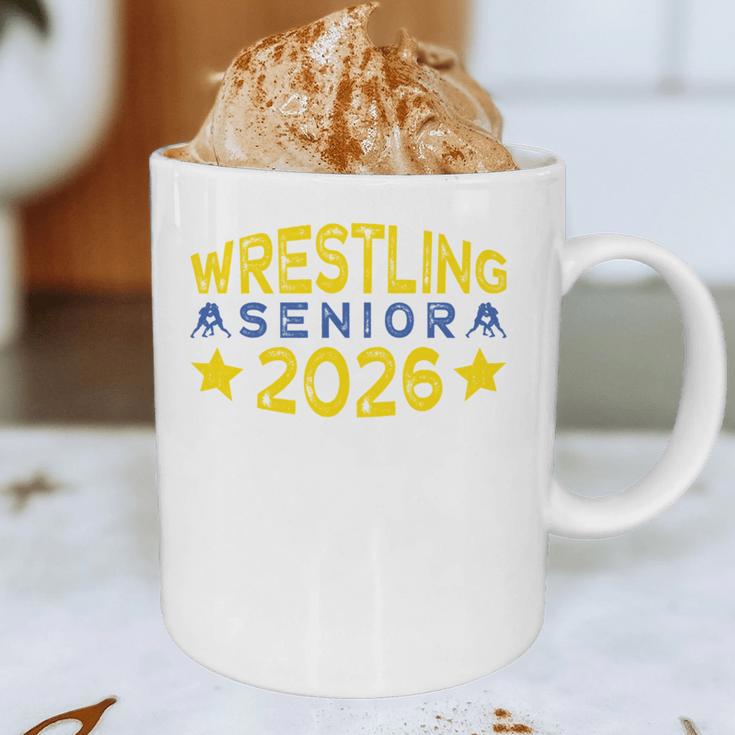 Night Wrestling Senior 2026 Graduation Graphic Print Coffee Mug