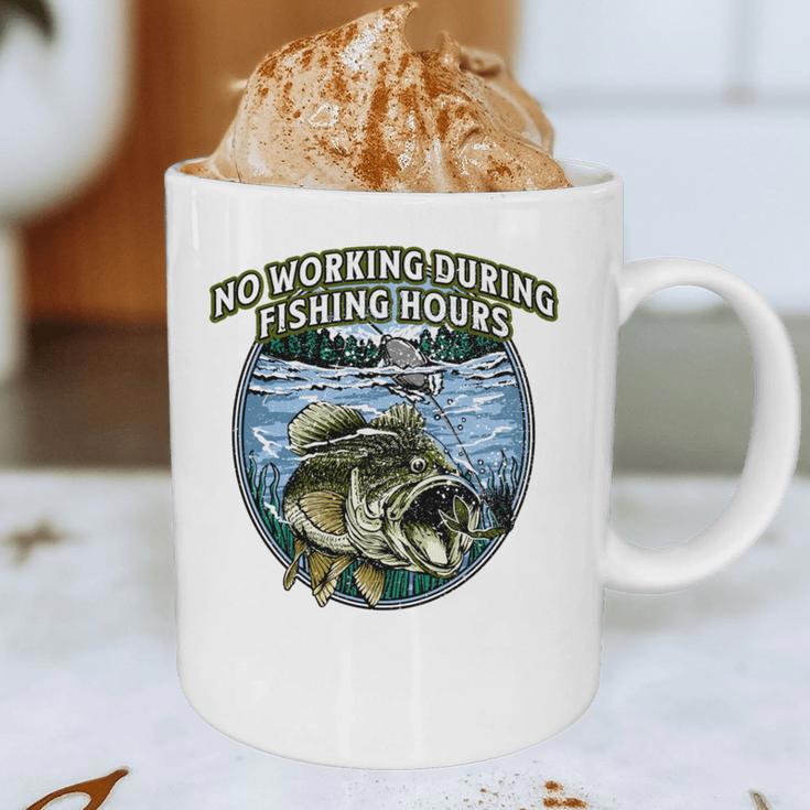 No Working Fishing Hours Introvert Lifestyle Antisocial Graphic Print Coffee Mug No Working Fishing Hours Introvert Lifestyle Antisocial Graphic Print Coffee Mug