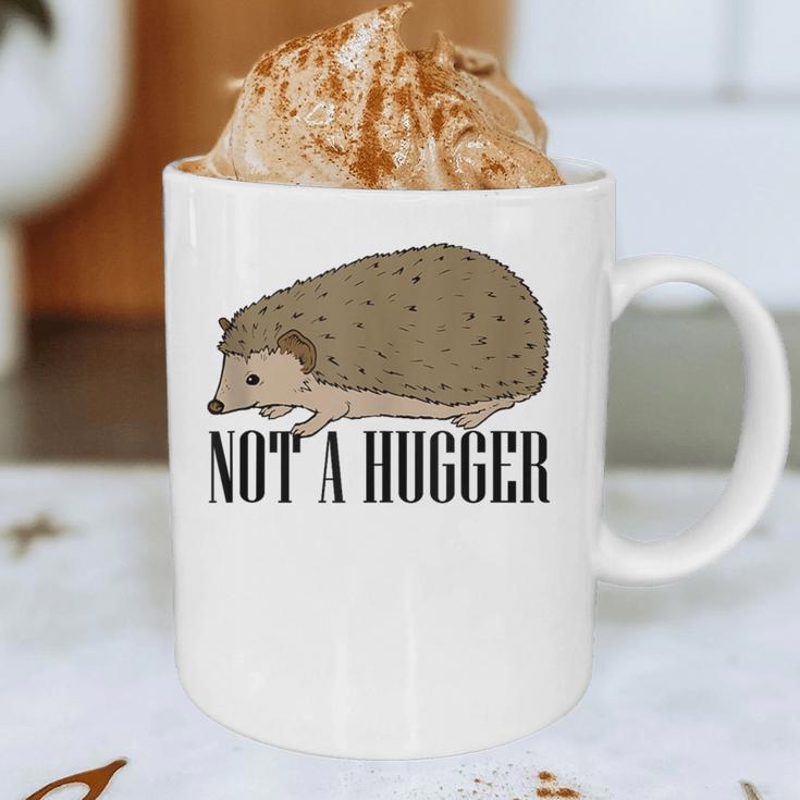 Not A Hugger Hedgehog Introvert Sarcasm Antisocial Graphic Print Coffee Mug Not A Hugger Hedgehog Introvert Sarcasm Antisocial Graphic Print Coffee Mug