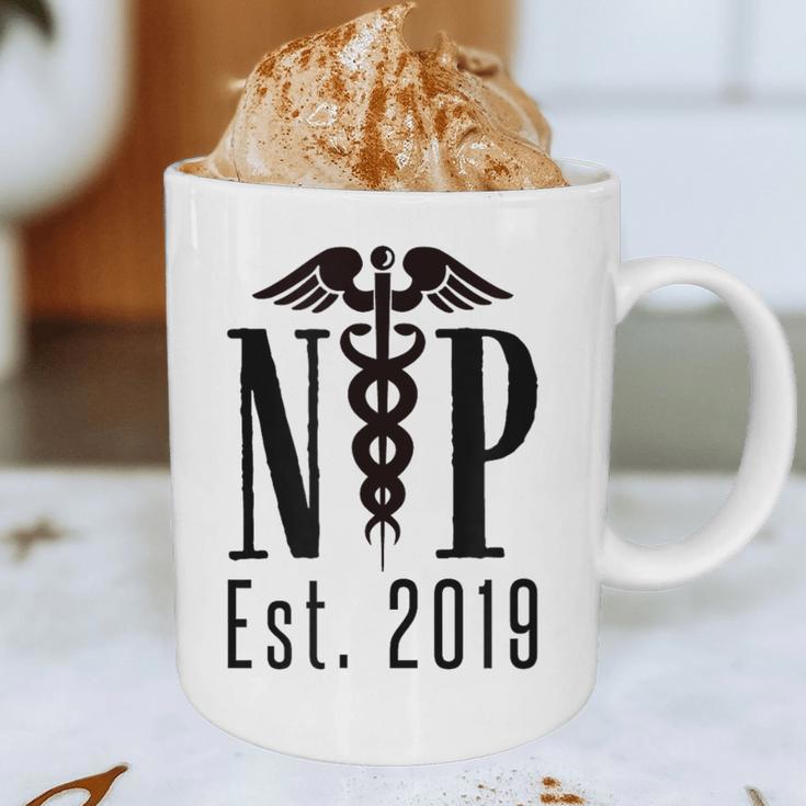 Nurse Practitioner Graduation NP Est 2019 Shirt Graphic Print Coffee Mug