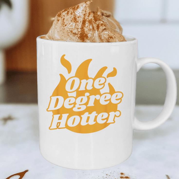One Degree Hotter Graduation Ceremony Celebration Graphic Print Coffee Mug