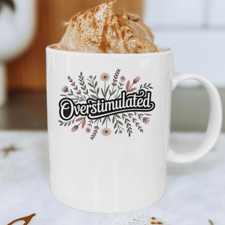 Overstimulated – Introvert Floral Saying Graphic Print Coffee Mug Overstimulated – Introvert Floral Saying Graphic Print Coffee Mug