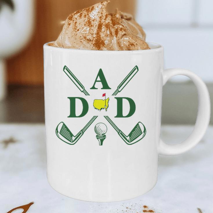 Par Dad Golf Matching Golfing Quote Party Pocket Graphic Print Coffee Mug