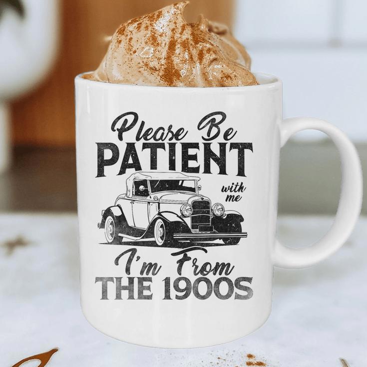 Be Patient With Me I'm From The 1900s Cool Vintage Car Lover Graphic Print Coffee Mug