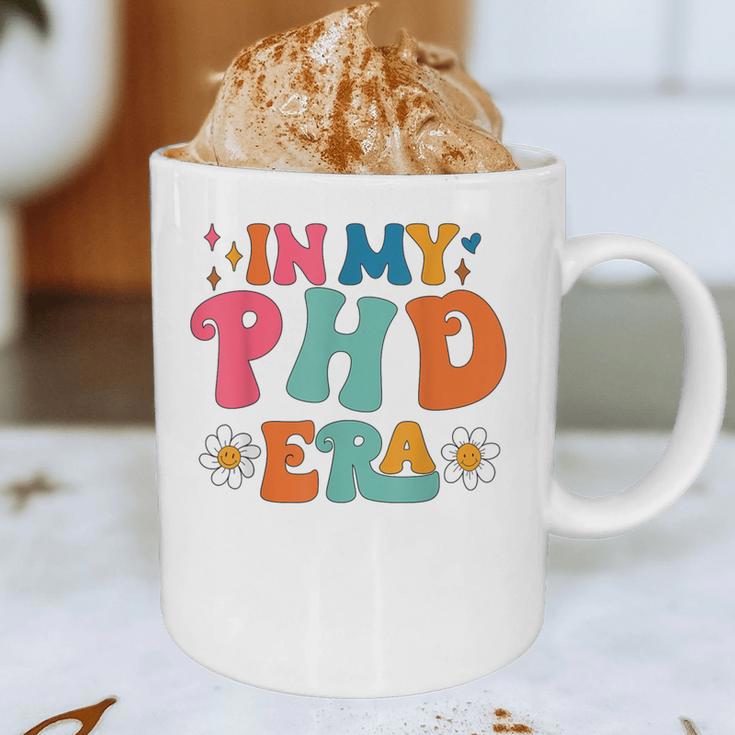 In My Phd Era Groovy Phd Graduation Future Doctor Graphic Print Coffee Mug