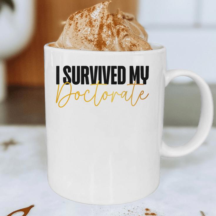 Phd Graduation Doctorate Degree Dissertation Masteral Grad Graphic Print Coffee Mug