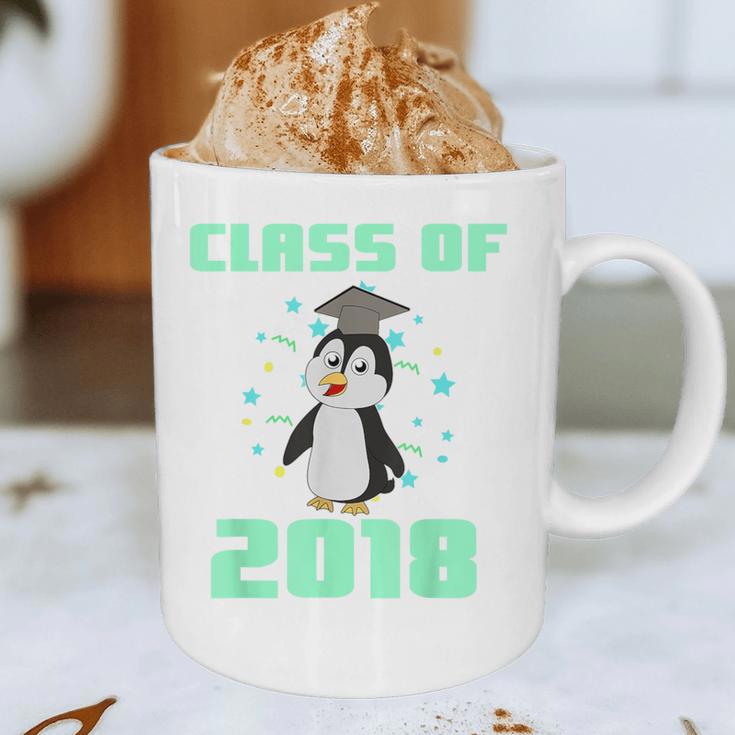 Pinguin Class 2018 Shirt Graduation Kids Graduate Graphic Print Coffee Mug