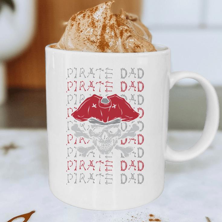 Pirate Dad Skull And Crossbones Tampa Gasparilla Captain Graphic Print Coffee Mug