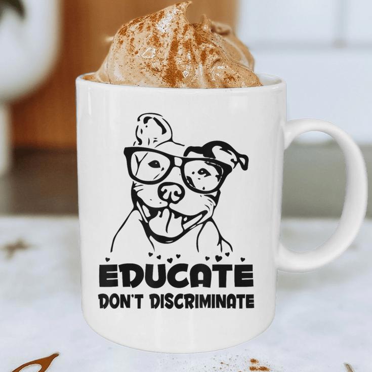 Pit Bull LoverShirt Pitbull Mom Rescue Dog Dad Puppy Graphic Print Coffee Mug
