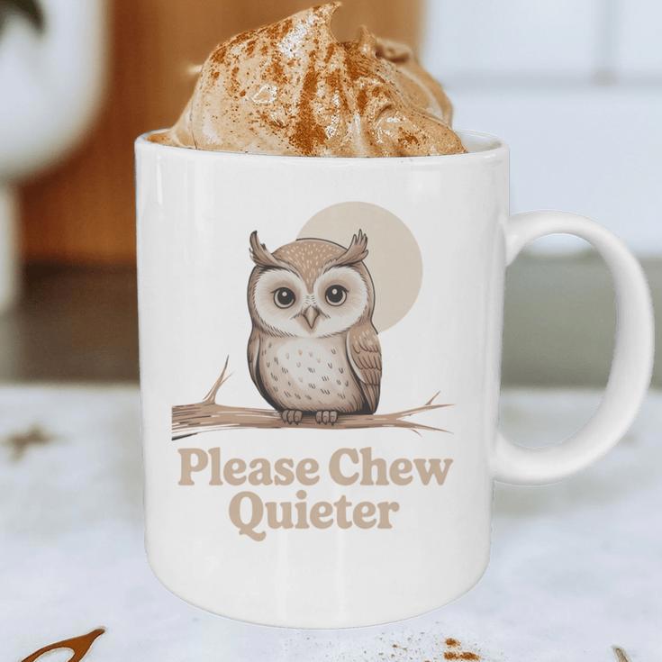 Please Chew Quieter Introvert Christmas Bird Lover Graphic Print Coffee Mug Please Chew Quieter Introvert Christmas Bird Lover Graphic Print Coffee Mug