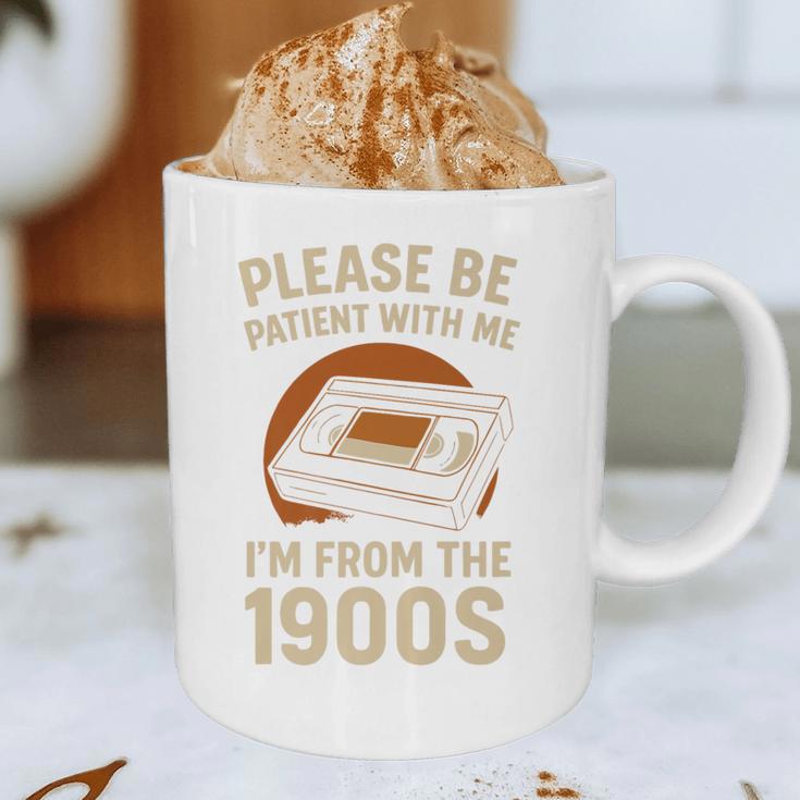 Please Be Patient I'm From The 1900s – Vintage Tape Premium Graphic Print Coffee Mug Please Be Patient I'm From The 1900s – Vintage Tape Premium Graphic Print Coffee Mug