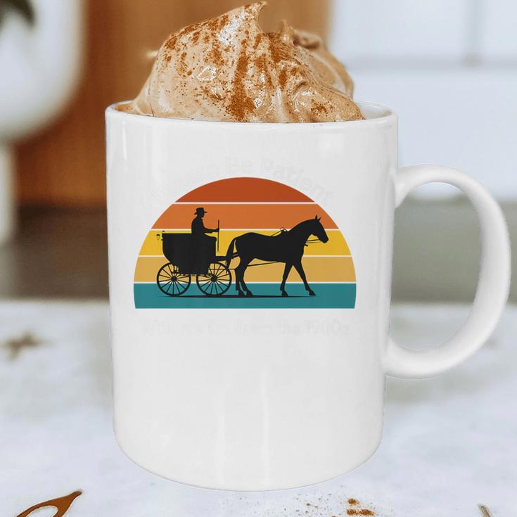 Please Be Patient With Me I'm From The 1900s Apparel Premium Graphic Print Coffee Mug
