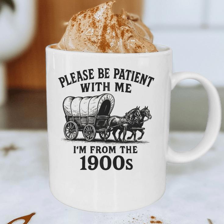 Please Be Patient With Me I'm From The 1900s Boomer Premium Tri-Blend Graphic Print Coffee Mug