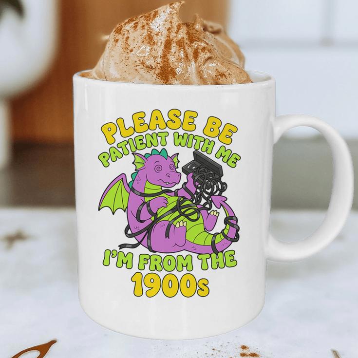 Please Be Patient I'm From The 1900s Dragon Men Women Premium Tri-Blend Graphic Print Coffee Mug