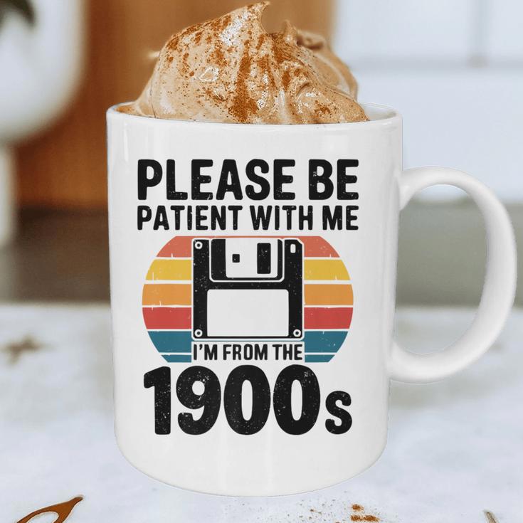 Please Be Patient With Me I'm From The 1900s Floppy Disk Premium Graphic Print Coffee Mug