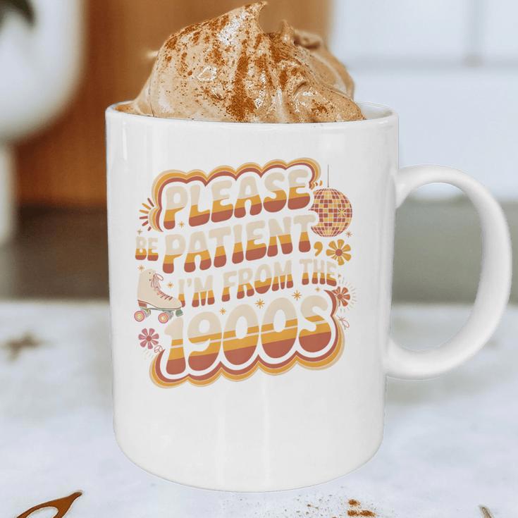 Please Be Patient I'm From The 1900s Groovy Women Premium Graphic Print Coffee Mug