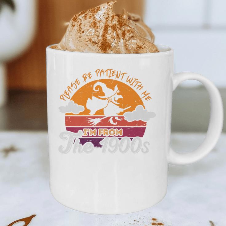 Please Be Patient With Me I'm From The 1900s Halloween Premium Graphic Print Coffee Mug