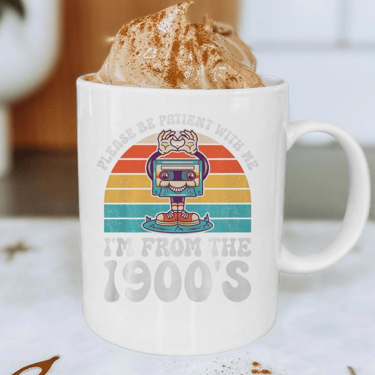 Please Be Patient With Me I'm From The 1900s Kawaii Premium Tri-Blend Graphic Print Coffee Mug