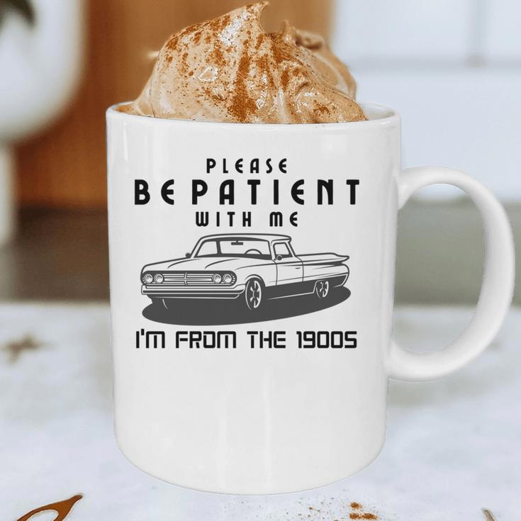 Please Be Patient With Me I'm From The 1900s Old Car Graphic Print Coffee Mug