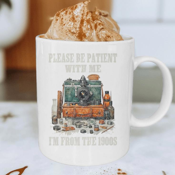 Please Be Patient With Me I'm From The 1900s Photographer Premium Graphic Print Coffee Mug