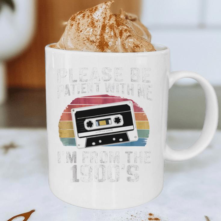 Please Be Patient With Me I'm From The 1900s Retro 90s Graphic Print Coffee Mug