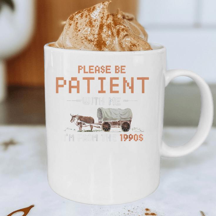 Please Be Patient With Me I'm From The 1900s Retro Trail Graphic Print Coffee Mug