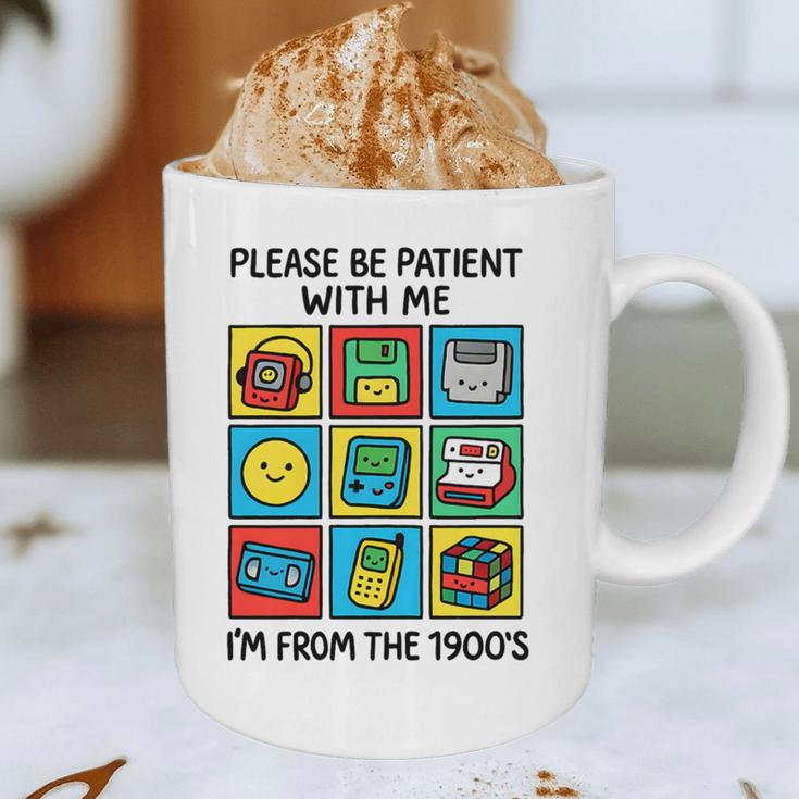 Please Be Patient With Me I'm From The 1900s Vintage 90s Premium Tri-Blend Graphic Print Coffee Mug Please Be Patient With Me I'm From The 1900s Vintage 90s Premium Tri-Blend Graphic Print Coffee Mug