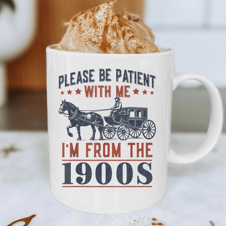 Please Be Patient I'm From The 1900s Vintage Dad Graphic Print Coffee Mug