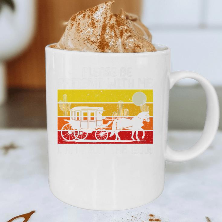 Please Be Patient With Me I'm From The 1900s Vintage Sun Set Premium Graphic Print Coffee Mug