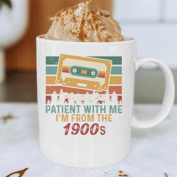 Please Be Patient-With Me I'm From The 1900s Retro Music Graphic Print Coffee Mug