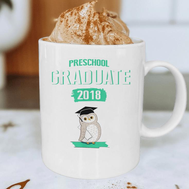 Pre K Graduation Shirt Cute Graduate 2018 Wise Owl Graphic Print Coffee Mug