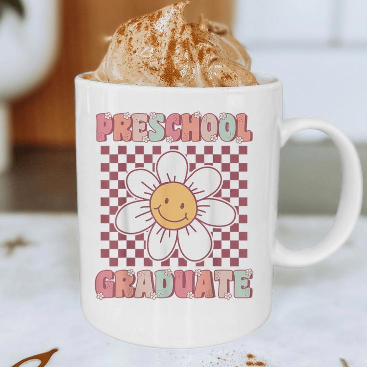 Preschool Graduation Graduate Cute Groovy Last Day Of Pre K Graphic Print Coffee Mug