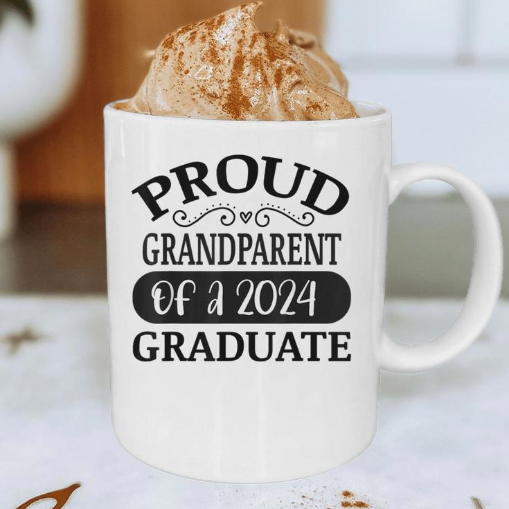 Proud Grandparent Of A Class Of 2024 Graduate Graduation Graphic Print Coffee Mug