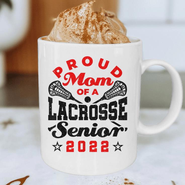 Proud Mom Of a Lacrosse Senior 2022 Graduation Graphic Print Coffee Mug