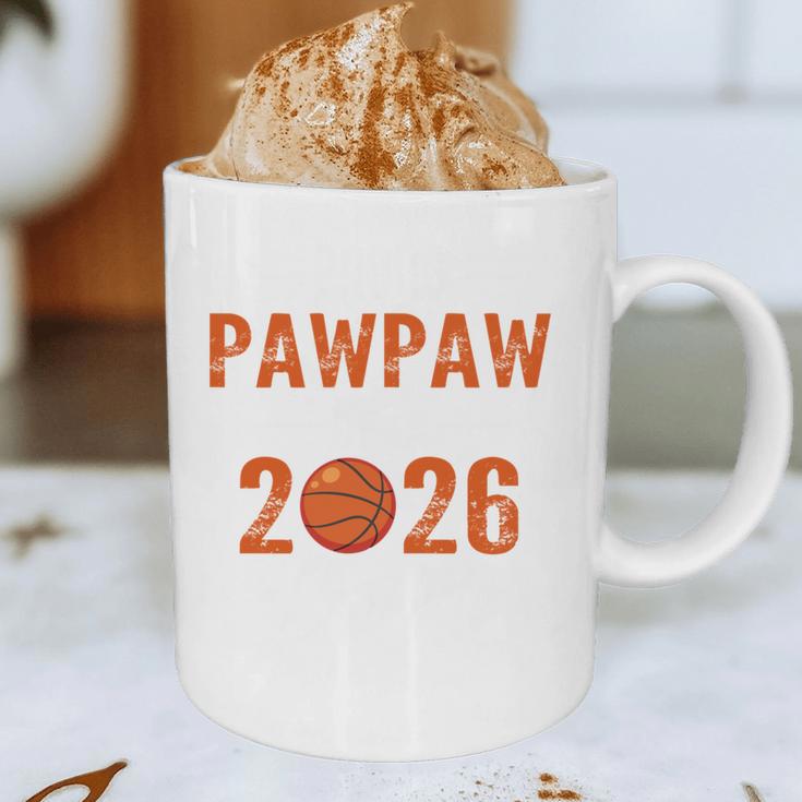 Proud PAW PAW Of 2026 Senior Basketball Student Graduation Graphic Print Coffee Mug