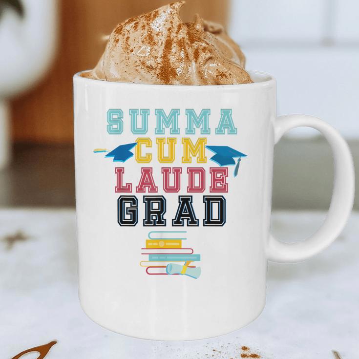 Proud Summa Cum Laude Grad College Graduation T-Shirt Graphic Print Coffee Mug