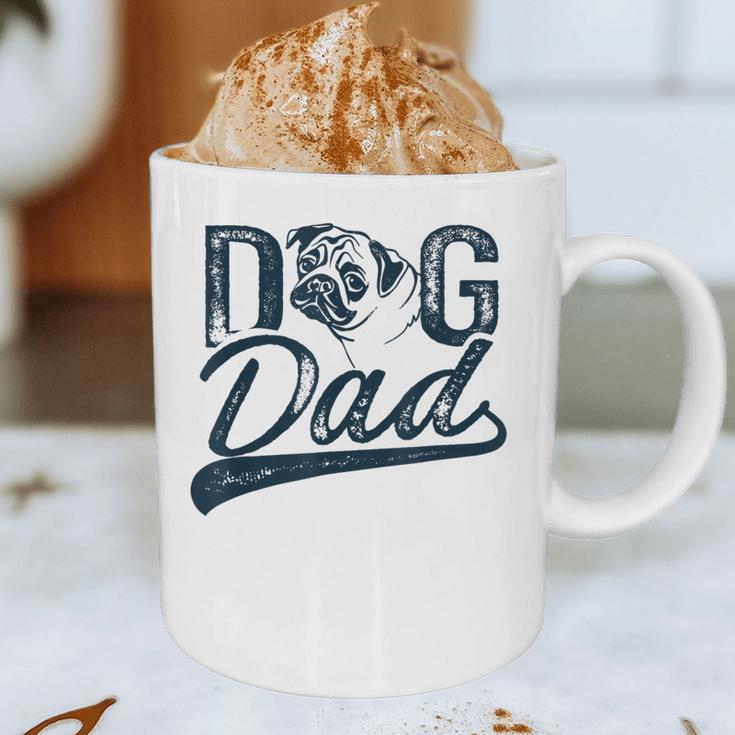Pug Dog Dad Men Graphic Print Coffee Mug