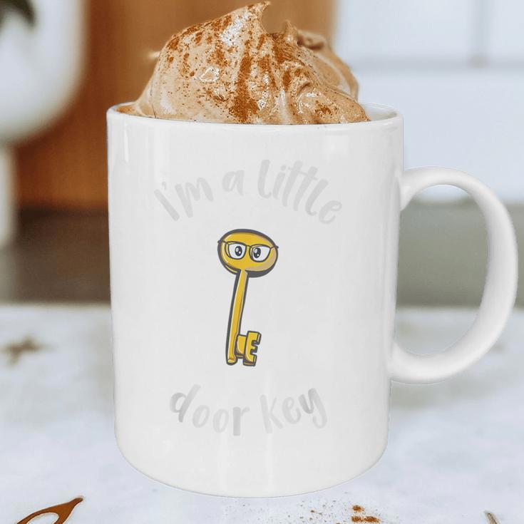 Pun Tshirt I'm A Little Door Key Bad Pun Dad Jokes Graphic Print Coffee Mug