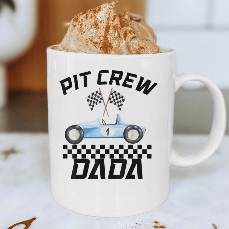 Race Car Racing Family Dada Pit Crew Birthday Party Graphic Print Coffee Mug Race Car Racing Family Dada Pit Crew Birthday Party Graphic Print Coffee Mug